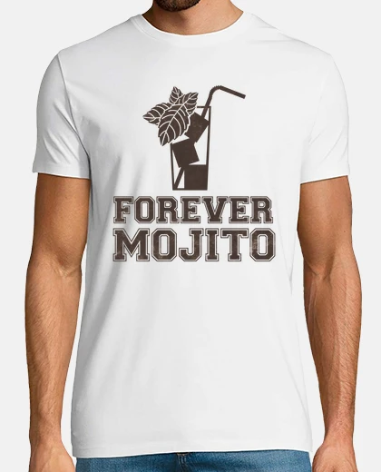 T-shirt mojito al basilico e per sempre