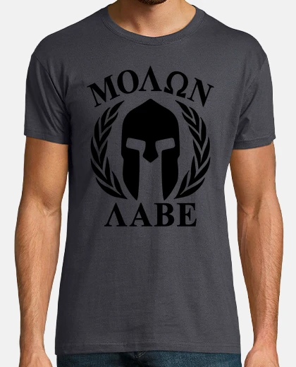 Tee-shirt molon labe  T-shirt  mod.23