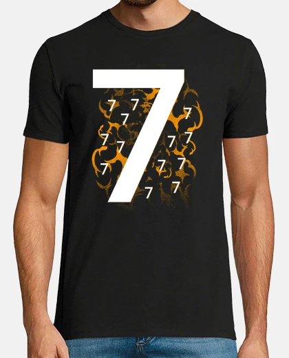T-shirt molti sette vintage