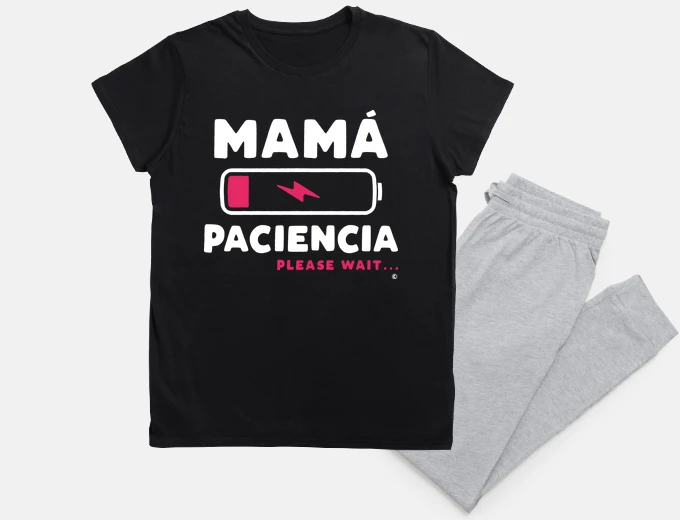 Pajama mom patience