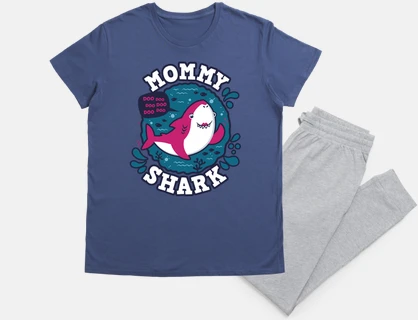 mommy shark stroke