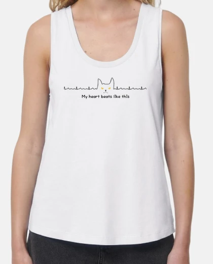 Tee-shirt mon cœur bat like esta