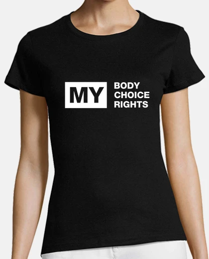 Tee-shirt mon corps, mon choix, mes droits