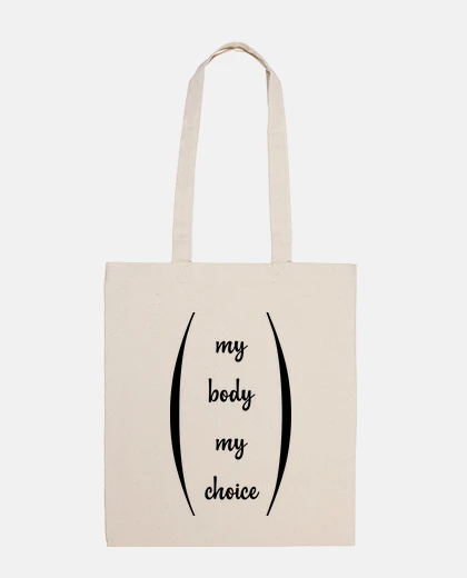 Sac mon corps mon choix sac etudiante livres liseuse agenda fourre-tout 