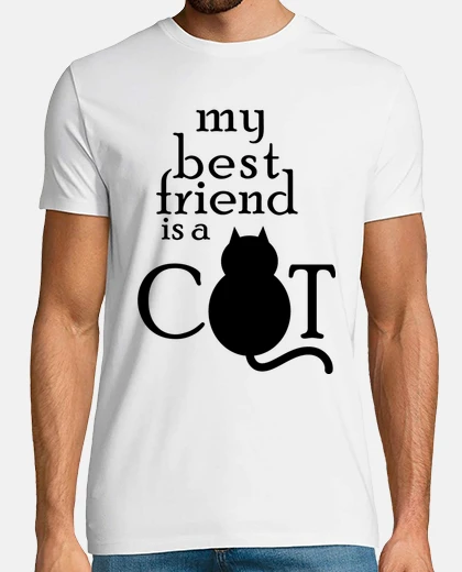 Tee-shirt mon meilleur ami est un chat