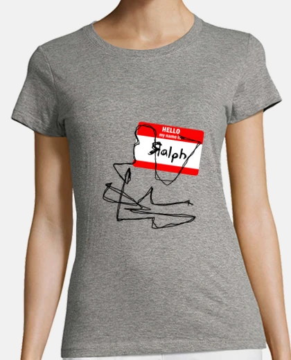 Tee-shirt mon nom est ralph m