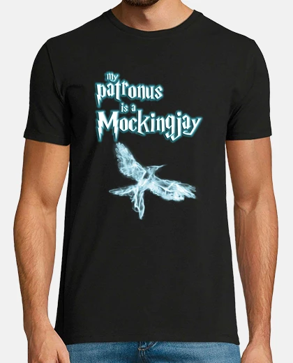 Tee-shirt mon patronus est un mockingjay