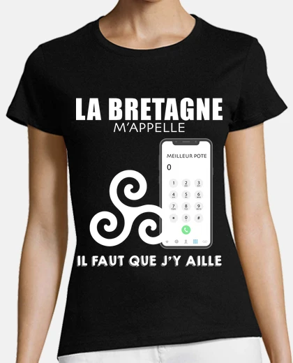 Tee-shirt Mon Pays La Bretagne