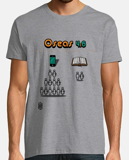 Tee-shirt mon peuple été détruit par manque de connaissance.