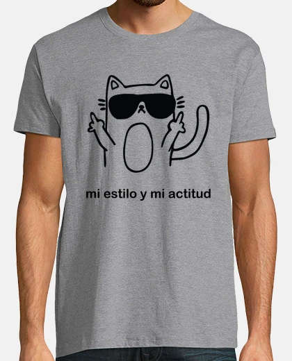 Tee-shirt mon style et mon attitude