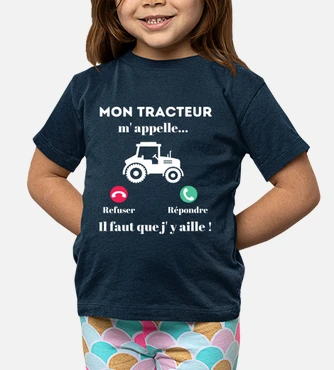 T shirt 2024 tracteur enfant