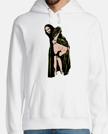 Sudadera Mona Lisa - Kiss My Ass - Banksy