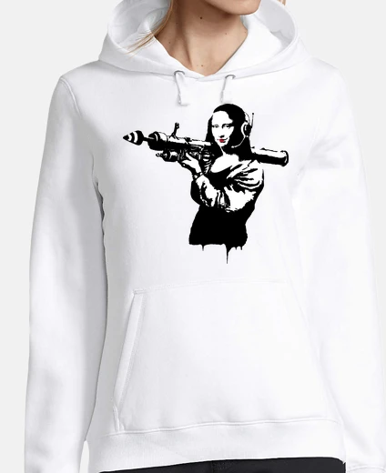 Sudadera Mona Lisa Bazooka - Banksy