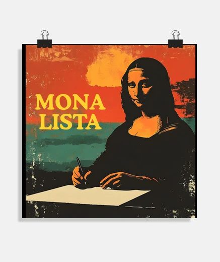 Poster MONA LISTA Poster