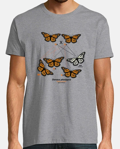 T-shirt monarca genetico