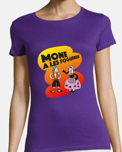 Playera Mone a les fogueres para chica