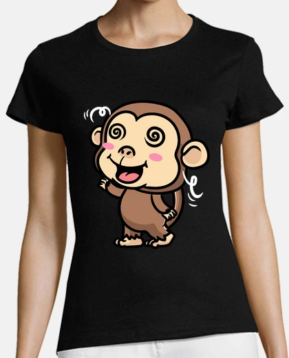 T-shirt Monkey Emoticon Emotion Monkey Lover