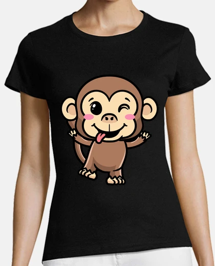 T-shirt Monkey Emoticon Emotion Monkey Lover
