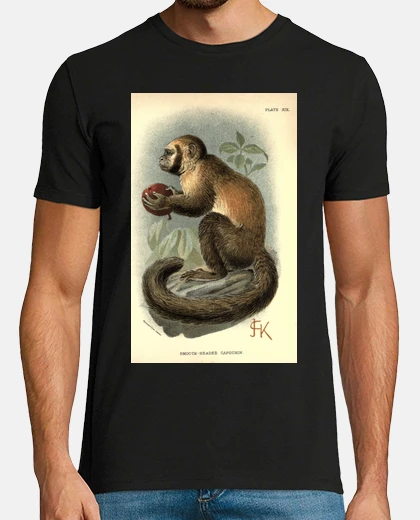 Camiseta Monkey Vintage Print