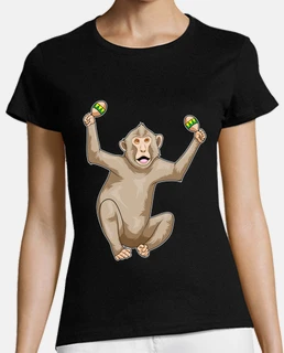 Monkey Musician Maracas Music