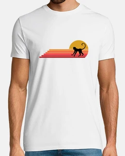 Monkey Primate Retro Vintage Style Gift Idea