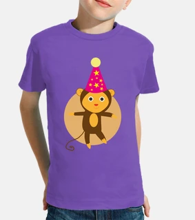 monkey with hat
