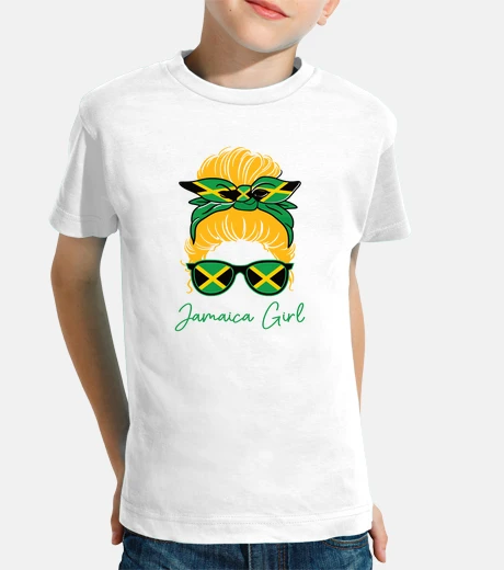 Ropa moño desordenado de chica jamaicana car