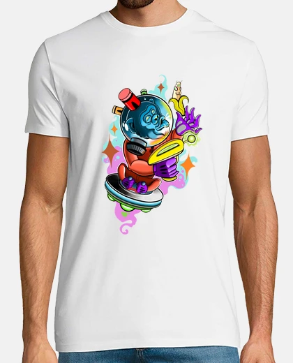 Playera Mono galáctico