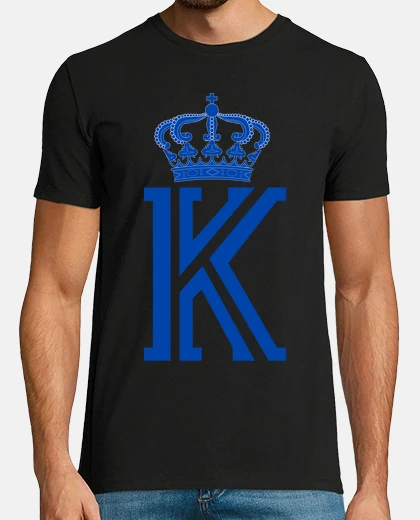 Camiseta Monograma Real, letra K