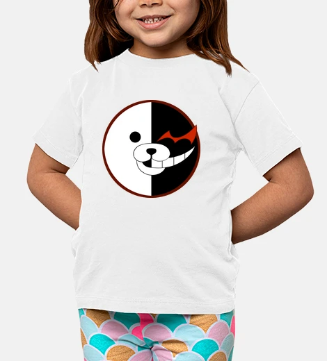 Children's monokuma logo child t shirt