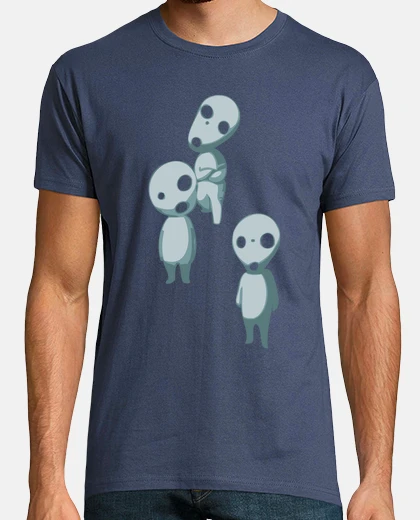 Playera Mononoke kodamas