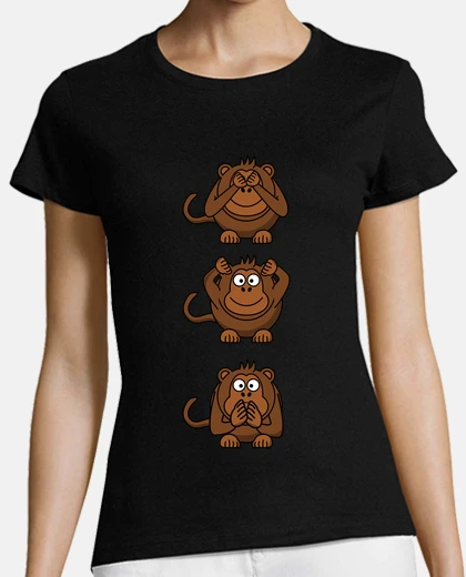 Playera Monos sabios