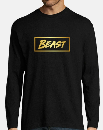 Tee-shirt monsieur bête dorée