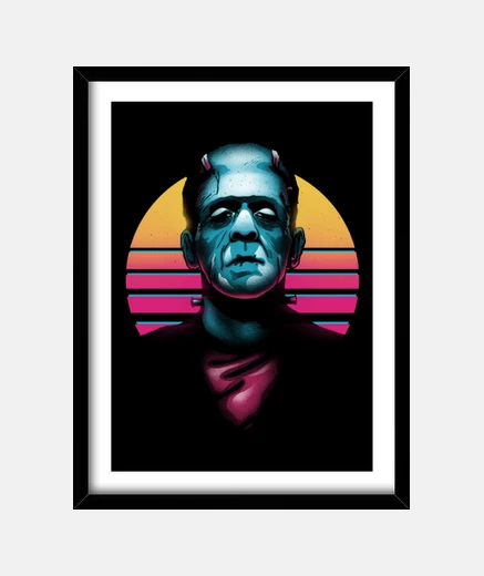 Quadro monsta retrò