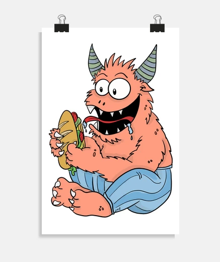 Poster monster eater