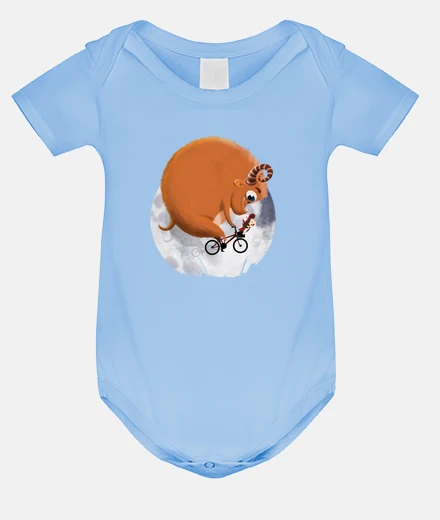 Kids monster on bike