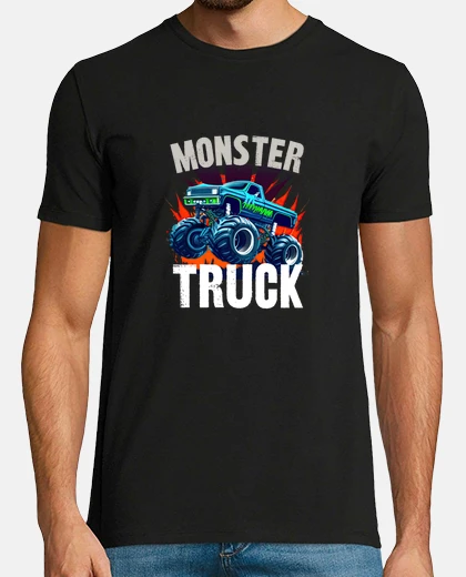 Tee-shirt monster truck