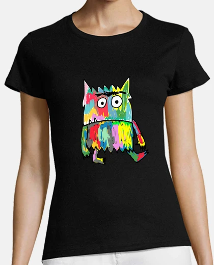 Tee-shirt monstre coloré