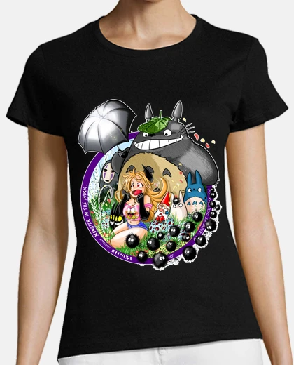 Tee-shirt monstre dans le crossover noir