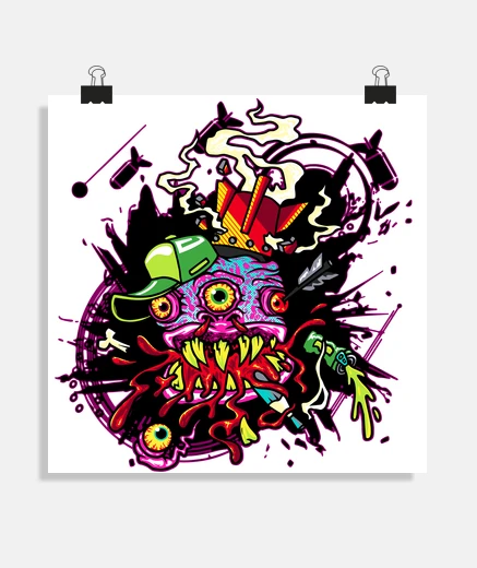 Póster monstruo