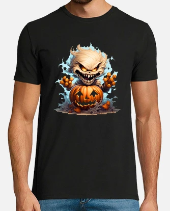 Playera monstruo de halloween con calabaza laTostadora Mexico