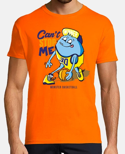 Camiseta MONSTRUO DEL BALONCESTO fonfo claro Dis
