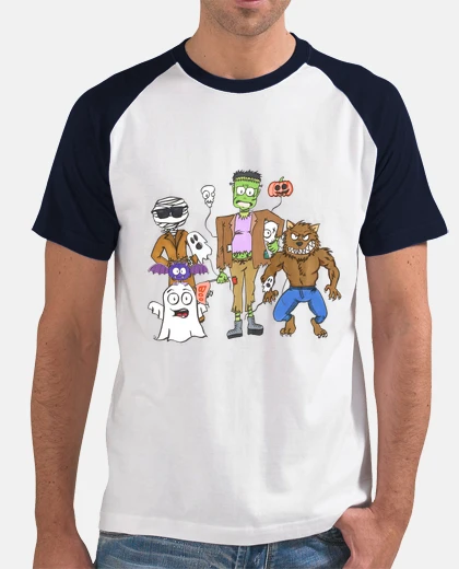 Camiseta monstruos