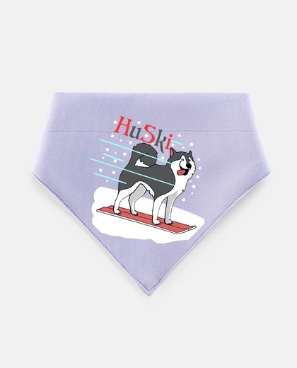 Mascotas montagna di cani da sci huski