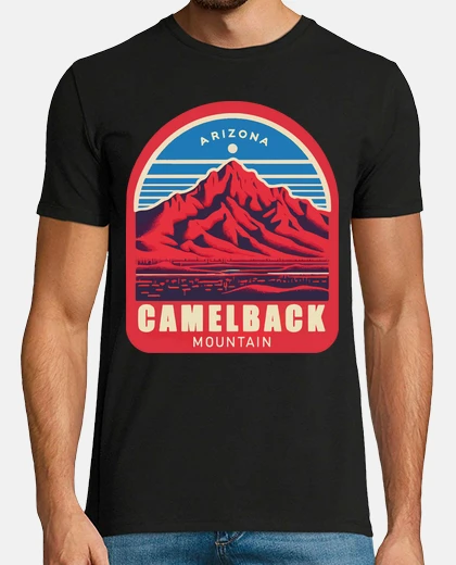 Tee-shirt montagne camelback arizona