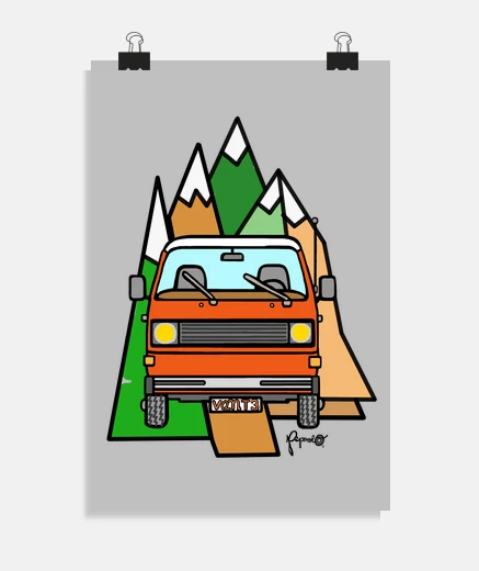 Poster montagne t3