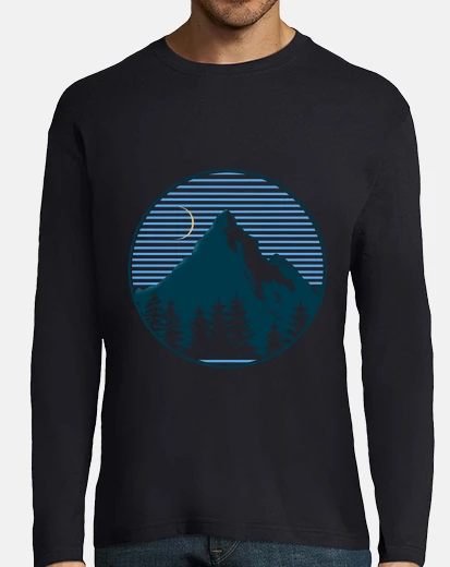 Camiseta montaña regalo de cumpleaños
