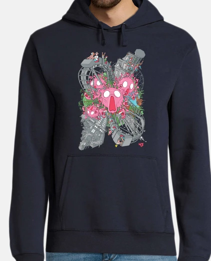 Sudadera montaña rusa de pinkvirus