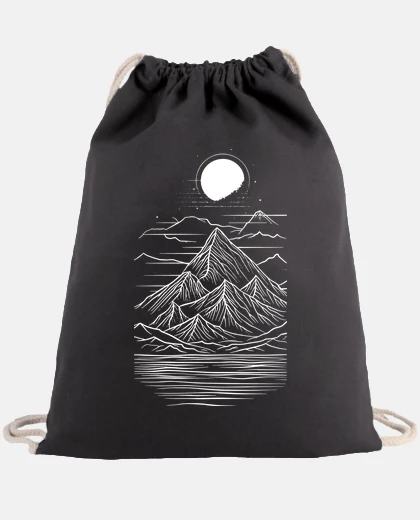 Bolsa Montañas y lineas
