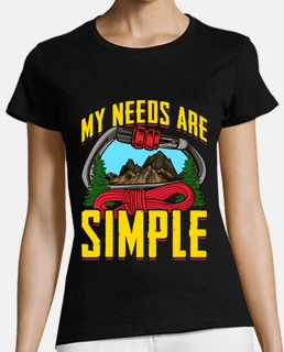 Montanero My Needs Are Simple en Ingles